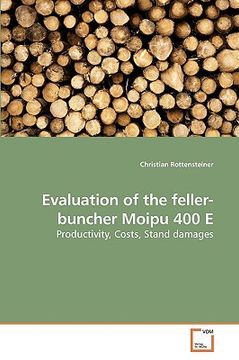 portada evaluation of the feller-buncher moipu 400 e (en Inglés)