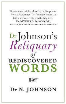 portada Dr Johnson's Reliquary of Rediscovered Words (en Inglés)