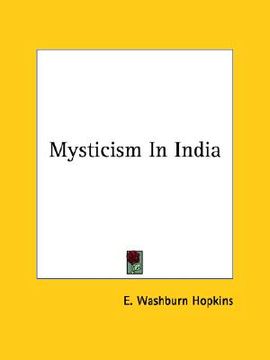 portada mysticism in india (en Inglés)