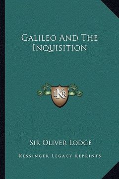 portada galileo and the inquisition (en Inglés)