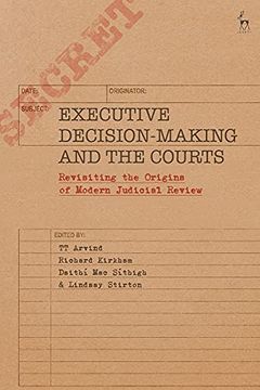 portada Executive Decision-Making and the Courts: Revisiting the Origins of Modern Judicial Review (en Inglés)