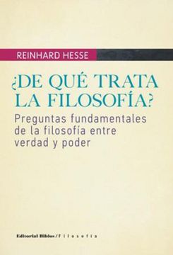 portada De que Trata la Filosofia? (in Spanish)