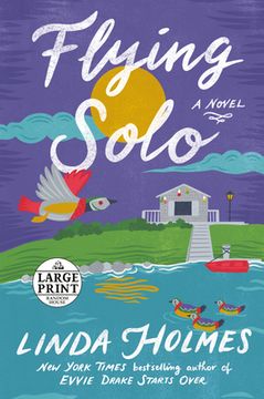 portada Flying Solo: A Novel (Random House Large Print) (en Inglés)