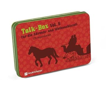 portada Talk-Box Vol. 8 - für die Advents- und Weihnachtszeit: 120 Fragekarten (en Alemán)