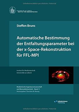 portada Automatische Bestimmung der Entfaltungsparameter bei der x-Space-Rekonstruktion für FFL-MPI (German Edition)