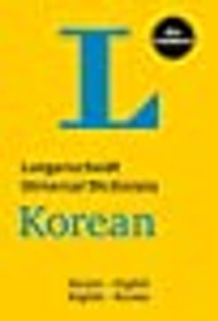 portada Langenscheidt Universal Dictionary Korean: Korean-English/English-Korean (Langenscheidt Universal Dictionaries) Paperback (en Inglés)