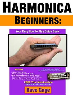 portada Harmonica Beginners - Your Easy How to Play Guide Book (en Inglés)