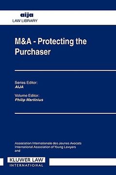 portada m&a: protecting the purchaser (en Inglés)