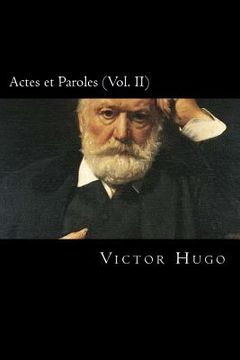portada Actes et Paroles (Vol. II) (French Edition) (en Francés)