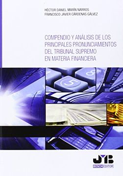 portada Compendio Y Análisis De Los Principales Pronunciamientos Del Tribunal Supremo En Materia Financiera