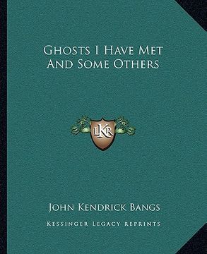 portada ghosts i have met and some others (en Inglés)