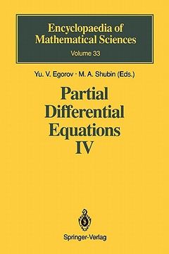 portada partial differential equations iv: microlocal analysis and hyperbolic equations (in English)