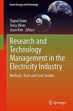 portada Research and Technology Management in the Electricity Industry: Methods, Tools and Case Studies (in English)