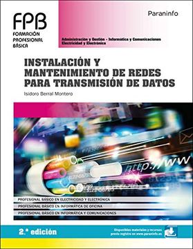 portada Instalación y Mantenimiento de Redes Para Transmisión de Datos 2. ª Edición 2020 (in Spanish)