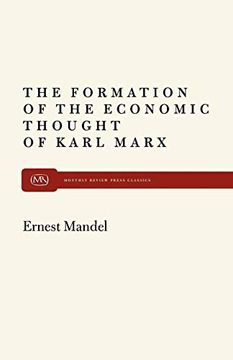 portada Formation of the Economic Thought of Karl Marx 