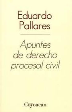 portada Apuntes de Derecho Procesal Civil (in Spanish)