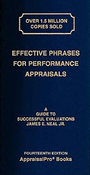 portada Effective Phrases for Performance Appraisals: A Guide to Successful Evaluations (en Inglés)