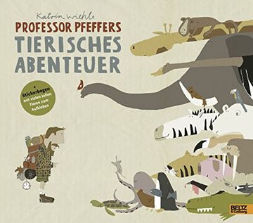 portada Professor Pfeffers Tierisches Abenteuer: Ein Schau- und Suchbuch. Vierfarbiges Bilderbuch (en Alemán)