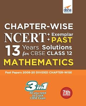 portada Chapter-wise NCERT + Exemplar + PAST 13 Years Solutions for CBSE Class 12 Mathematics 7th Edition (en Inglés)