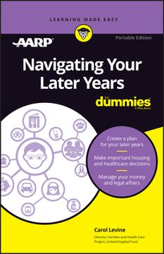 portada Navigating Your Later Years for Dummies (in English)