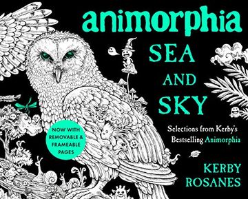 portada Animorphia sea and Sky: Selections From Kerby's Bestselling Animorphia (in English)