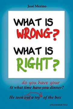 portada What is Wrong? What is Right? 