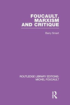 portada Foucault, Marxism and Critique (Routledge Library Editions: Michel Foucault) (en Inglés)