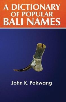 portada A Dictionary of Popular Bali Names