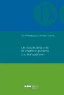 portada Las nuevas directivas de contratos públicos y su transposición (Monografías jurídicas)