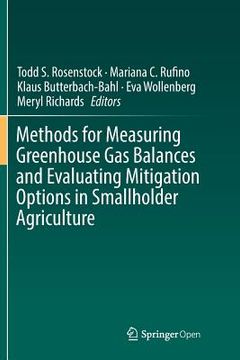 portada Methods for Measuring Greenhouse Gas Balances and Evaluating Mitigation Options in Smallholder Agriculture