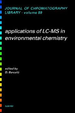 portada applications of lc-ms in environmental chemistry (en Inglés)