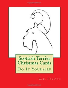 portada Scottish Terrier Christmas Cards: Do It Yourself