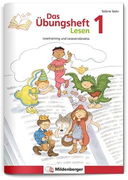 portada Das Übungsheft Lesen 1: Lesetraining und Leseverständnis, Deutsch, Klasse 1 (en Alemán)