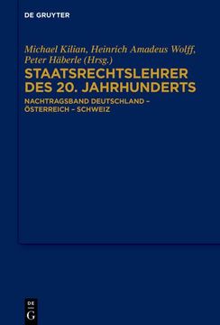 portada Staatsrechtslehrer des 20. Jahrhunderts (in German)