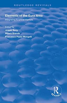 portada Elements of the Euro Area (Routledge Revivals) (en Inglés)