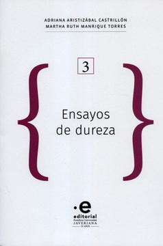 portada ENSAYOS DE DUREZA (in Spanish)