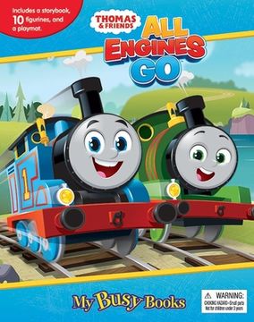 portada Thomas All Engines Go Busy Book (in English)