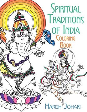 portada Spiritual Traditions of India Coloring Book (en Inglés)