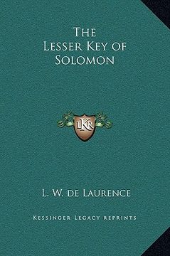 portada the lesser key of solomon (in English)