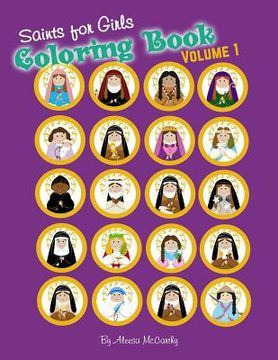 portada Saints for Girls Coloring Book: Volume 1