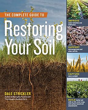 portada Complete Guide to Restoring Your Soil: Improve Water Retention and Infiltration; Support Microorganisms and Other Soil Life; Capture More Sunlight; Cover Crops, and Carbon-Based Soil Amendments 