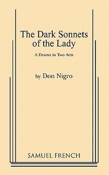 portada dark sonnets of the lady (in English)