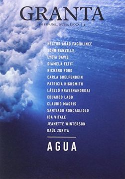 portada Granta 4, Primavera 2016: Agua (in Spanish)