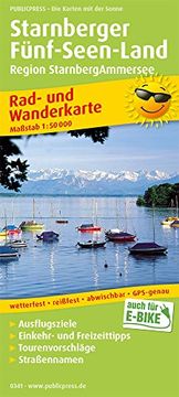 portada Rad- und Wanderkarte Starnberger Fünf-Seen-Land 1: 50 000 (en Alemán)