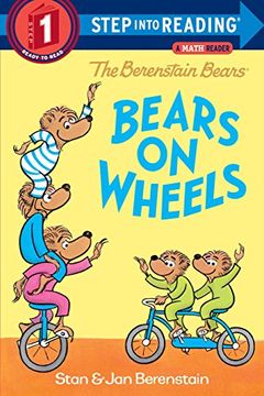 portada The Berenstain Bears Bears on Wheels (Step Into Reading) (in English)