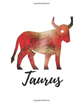 portada Taurus: Taurus Lined Journal 
