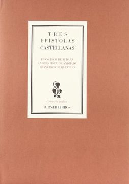 portada Tres epistolas castellanas.