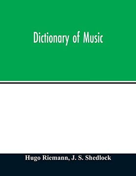 portada Dictionary of Music (in English)