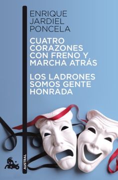 portada Cuatro Corazones con Freno y Marcha Atrás / los Ladrones Somos Gente Honrada (in Spanish)