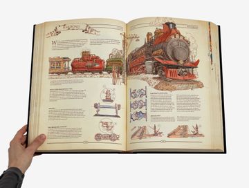 The Book: The Ultimate Guide to Rebuilding a Civilization - Inspirational Science Books for Adults - Unique Artifact - Knowledge Encyclopedia With Over 400 Pages of Detailed & Catchy Illustrations